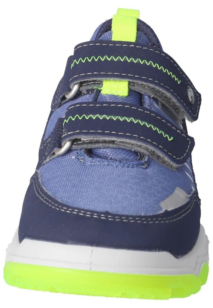 Ricosta Sneaker Lederimitat/Textil Dunkelblau/Grün
