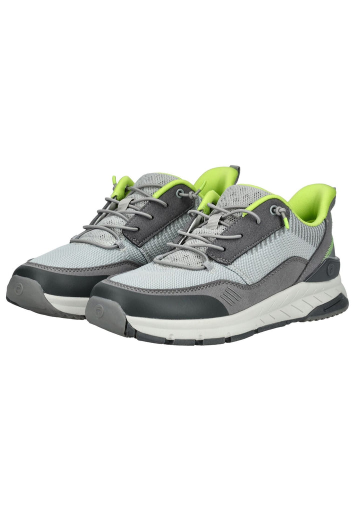 Ricosta Sneaker Lederimitat/Textil Grau/Gelb