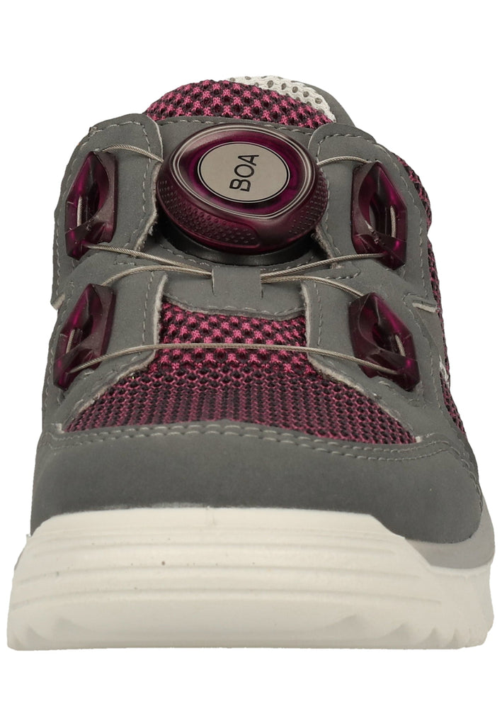 Ricosta Sneaker Lederimitat/Textil Grau/Violett