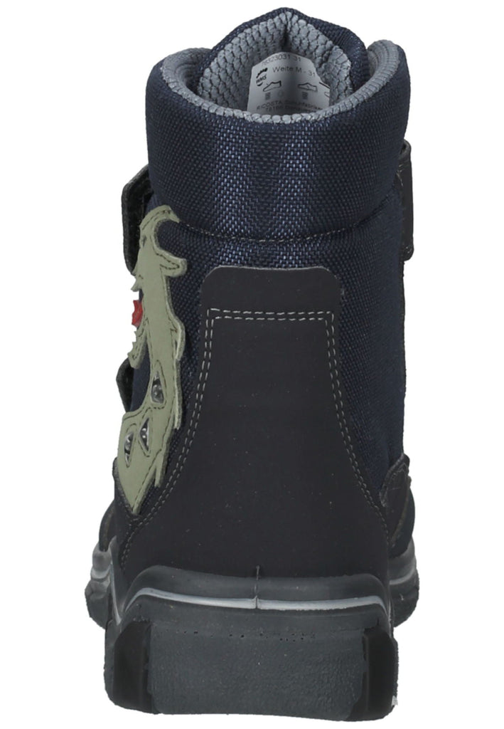 Ricosta Sneaker Lederimitat/Textil Ozean Warmfutter