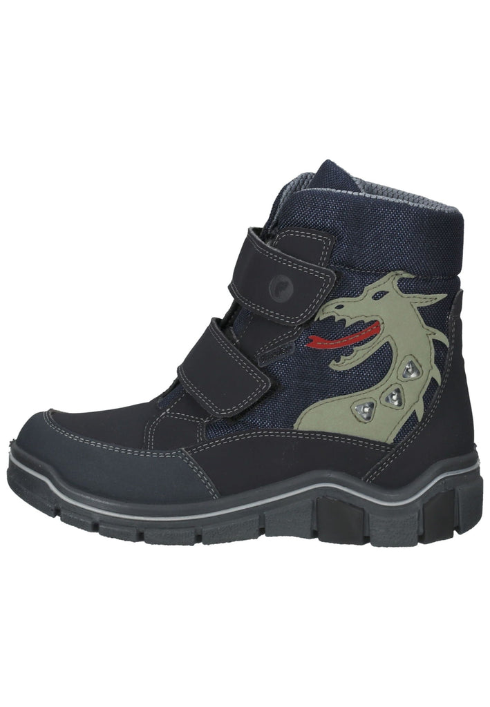 Ricosta Sneaker Lederimitat/Textil Ozean Warmfutter