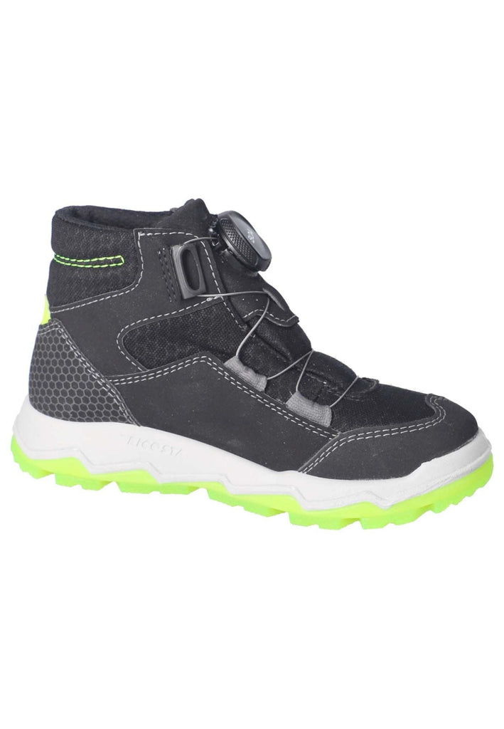 Ricosta Sneaker Lederimitat/Textil Schwarz