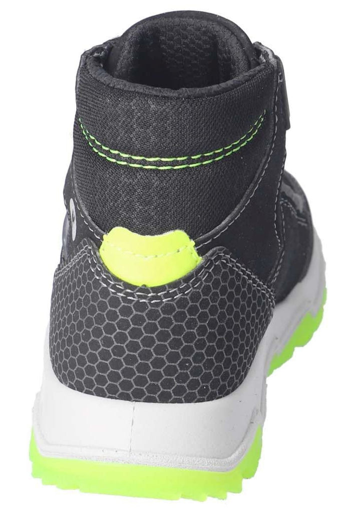 Ricosta Sneaker Lederimitat/Textil Schwarz