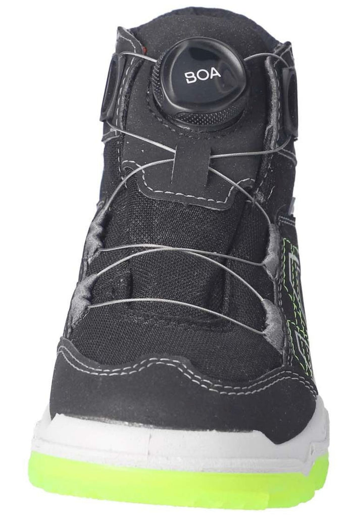 Ricosta Sneaker Lederimitat/Textil Schwarz