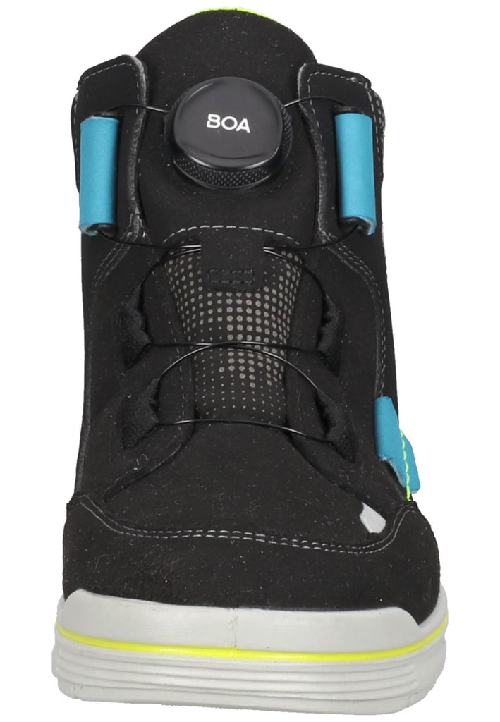 Ricosta Sneaker Lederimitat/Textil Schwarz