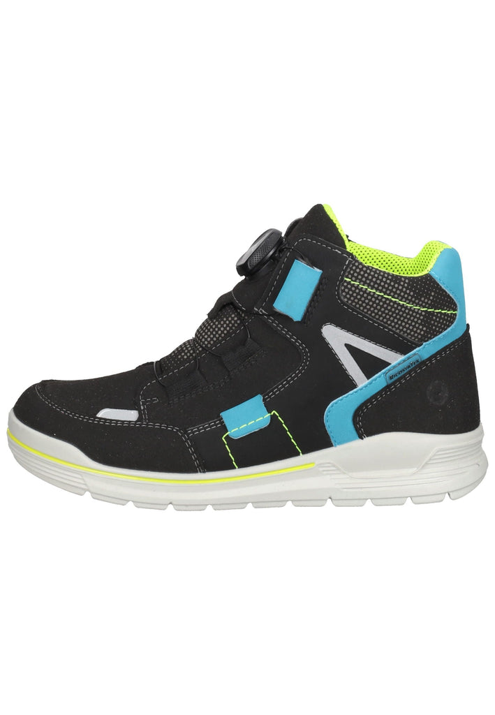 Ricosta Sneaker Lederimitat/Textil Schwarz