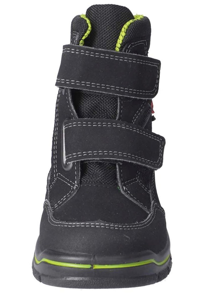 Ricosta Sneaker Lederimitat/Textil Schwarz Warmfutter
