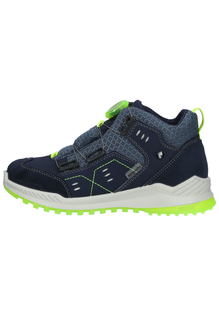 Sneaker Ricosta Sneaker Leder/Synthetik Dunkelblau/Grün