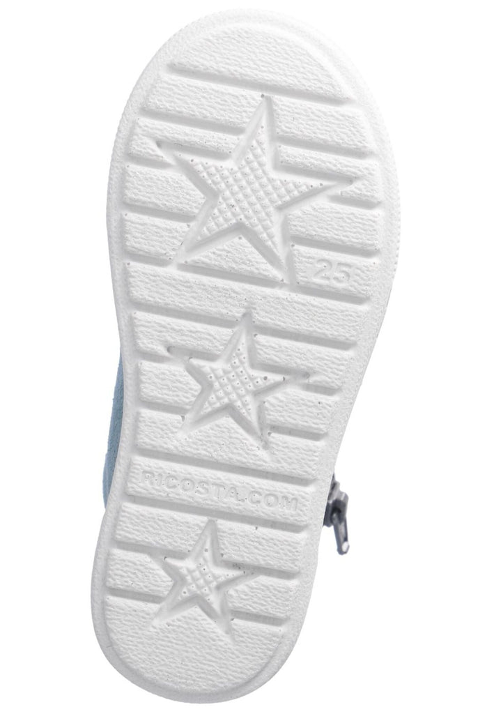 Ricosta Sneaker Veloursleder Blau/Multi