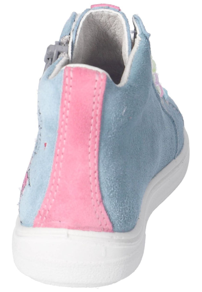 Ricosta Sneaker Veloursleder Blau/Multi