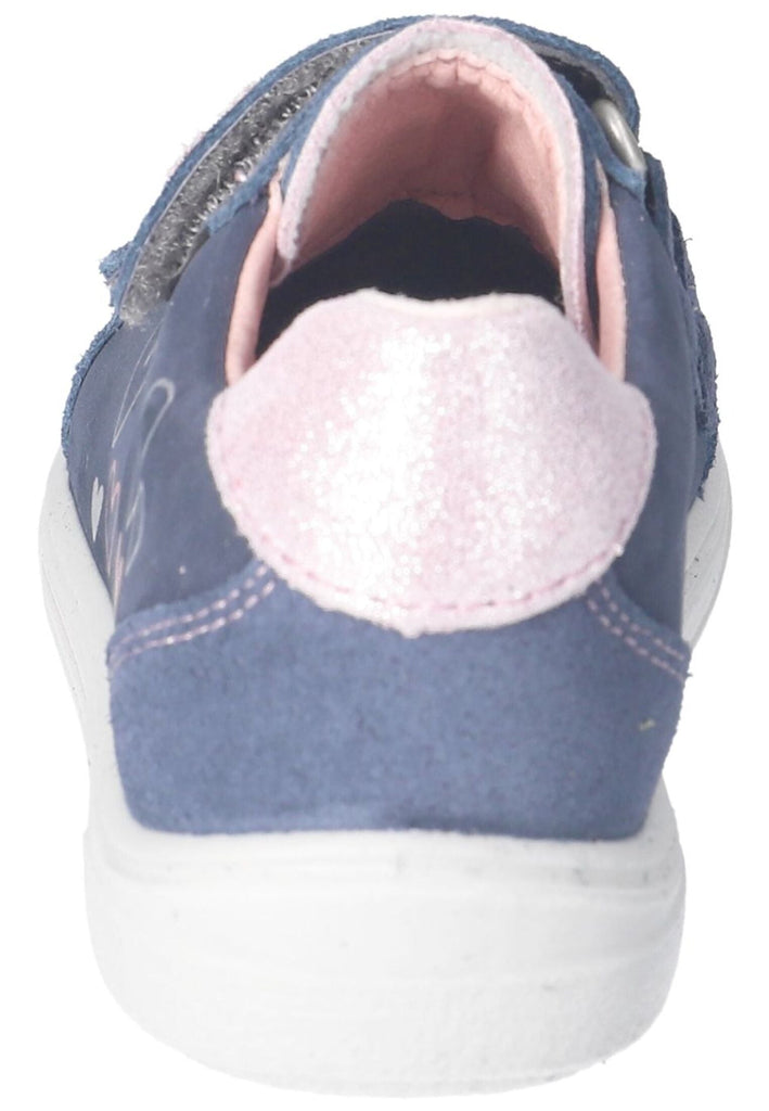 Ricosta Sneaker Veloursleder Blau/Pink