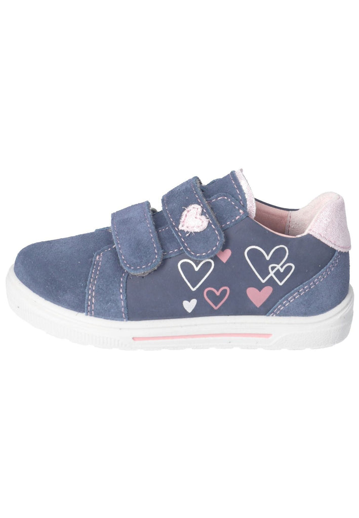 Ricosta Sneaker Veloursleder Blau/Pink