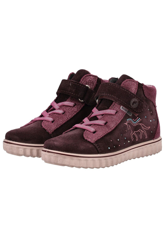 Ricosta Sneaker Veloursleder Merlot