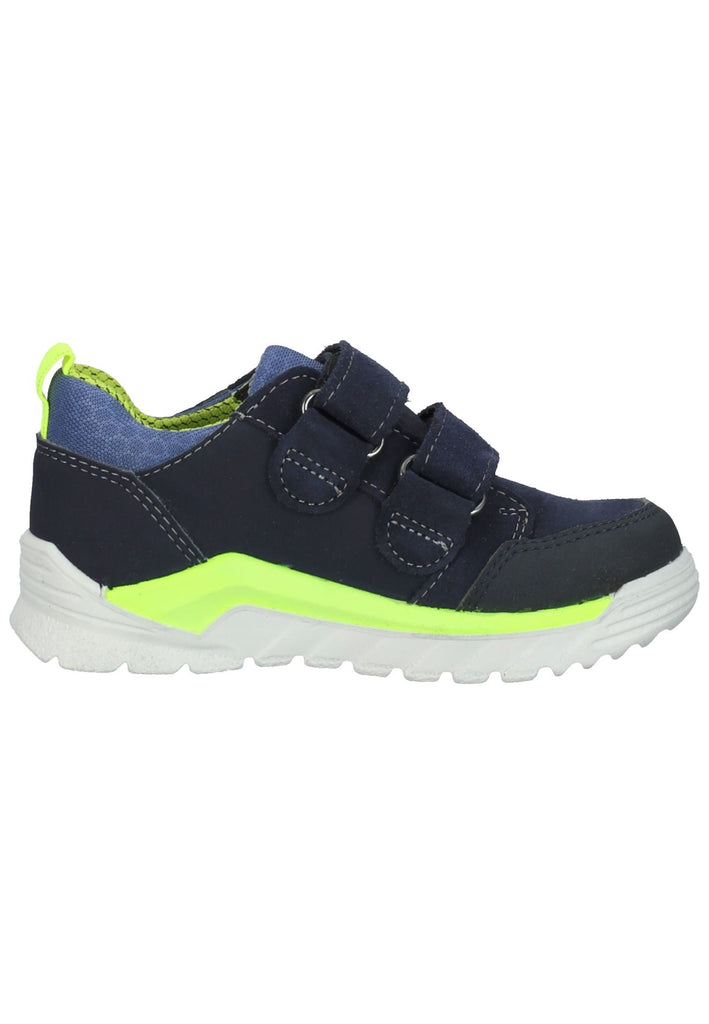 Ricosta Sneaker Veloursleder/Textil Dunkelblau/Grün