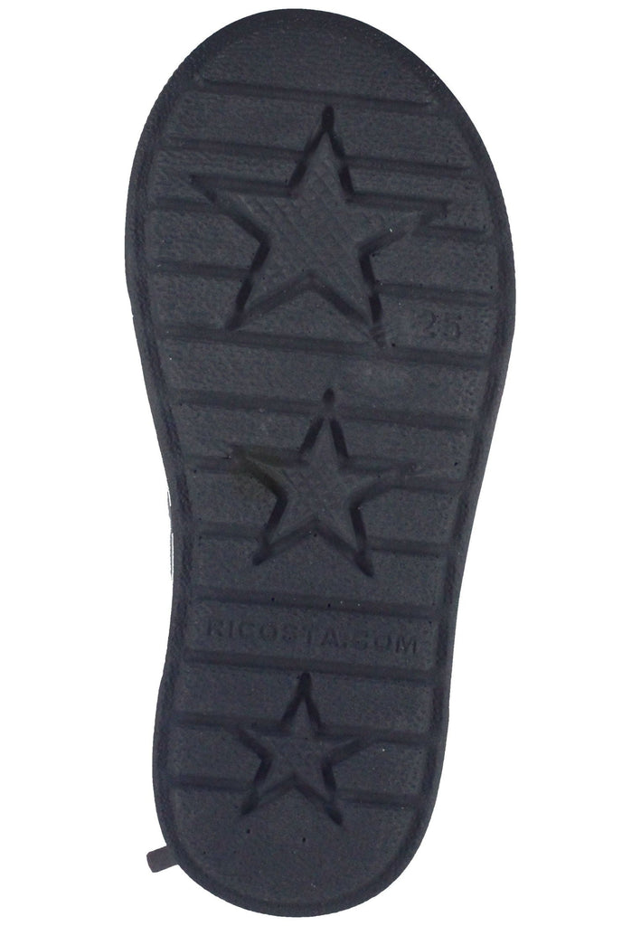 Ricosta Stiefel Leder Grau Warmfutter