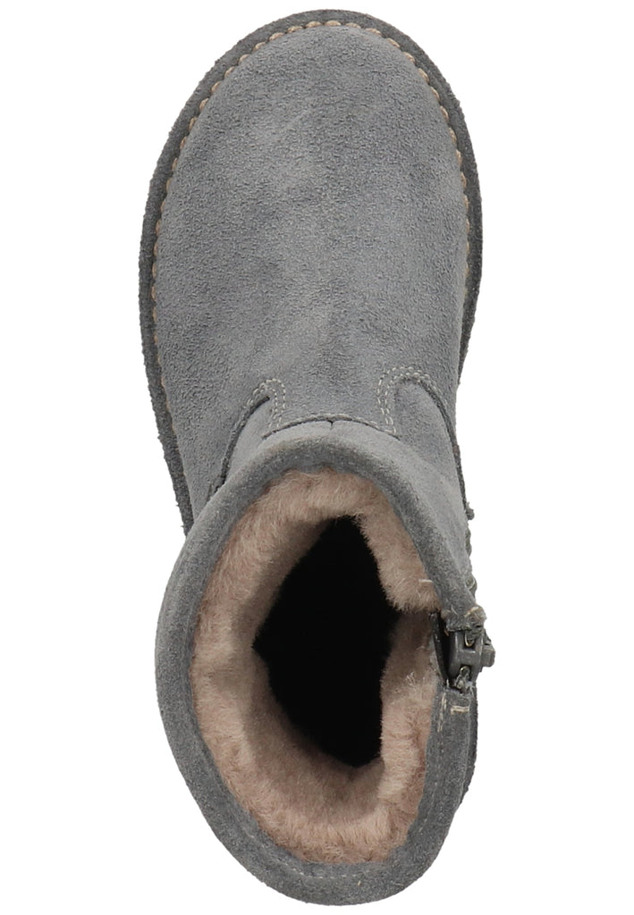 Ricosta Stiefel Leder Hellblau Warmfutter