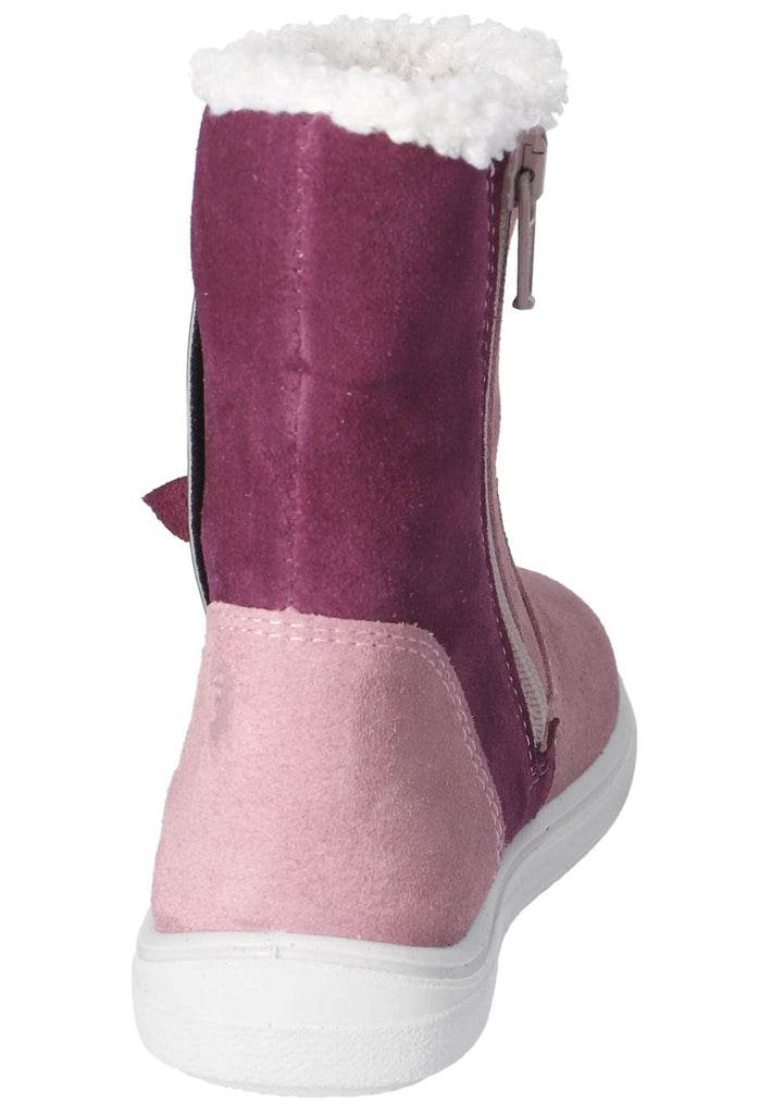 Ricosta Stiefel Leder Rosa Warmfutter