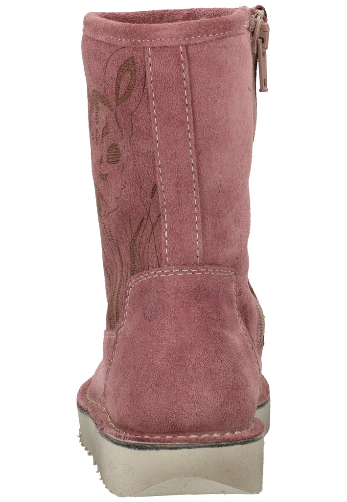 Ricosta Stiefel Leder Rosa Warmfutter