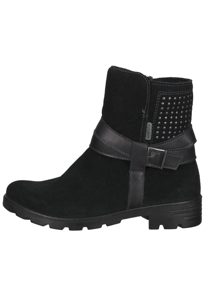Ricosta Stiefel Leder Schwarz