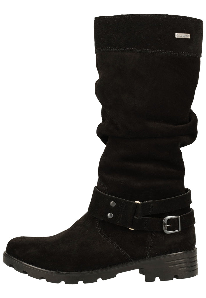 Ricosta Stiefel Leder Schwarz