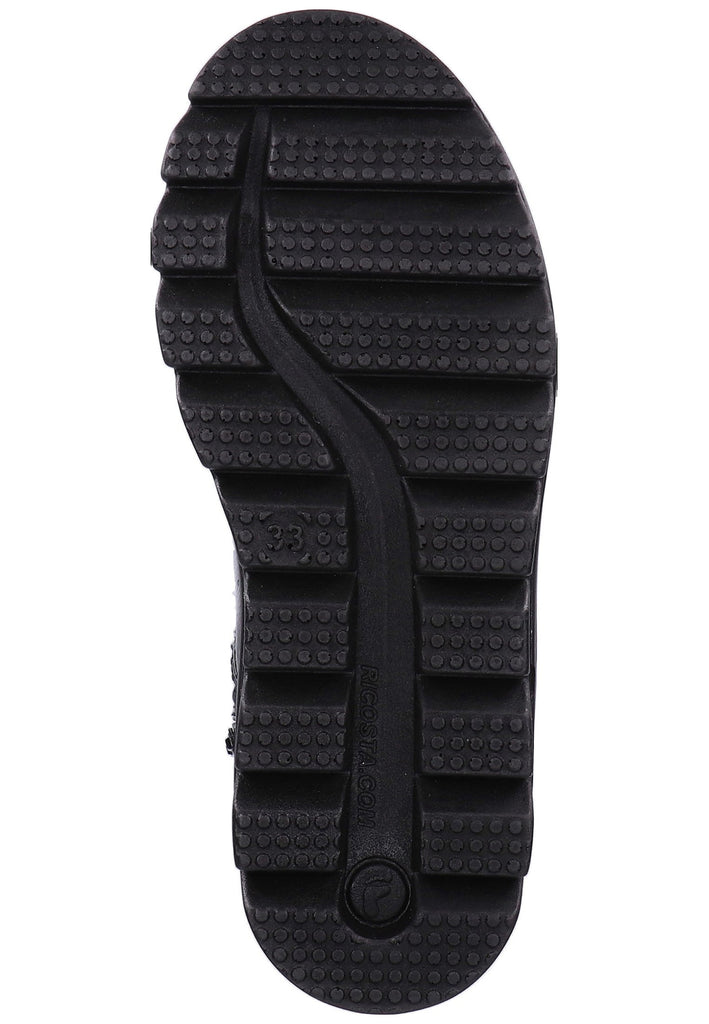 Ricosta Stiefel Leder Schwarz Warmfutter