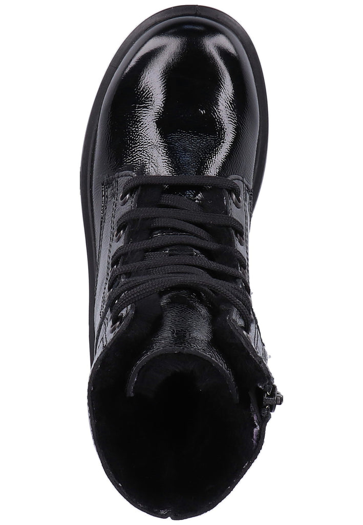 Ricosta Stiefel Leder Schwarz Warmfutter