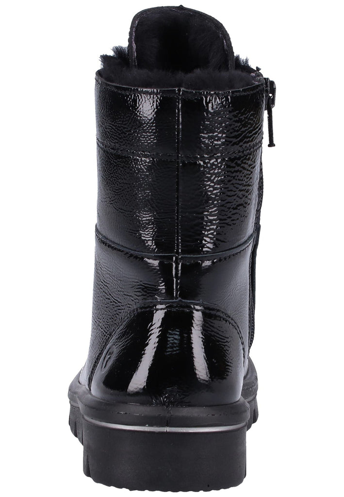 Ricosta Stiefel Leder Schwarz Warmfutter