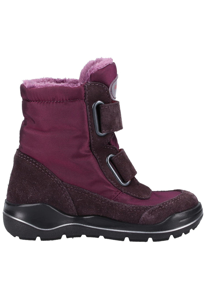 Ricosta Stiefel Leder/Synthetik Lila Warmfutter