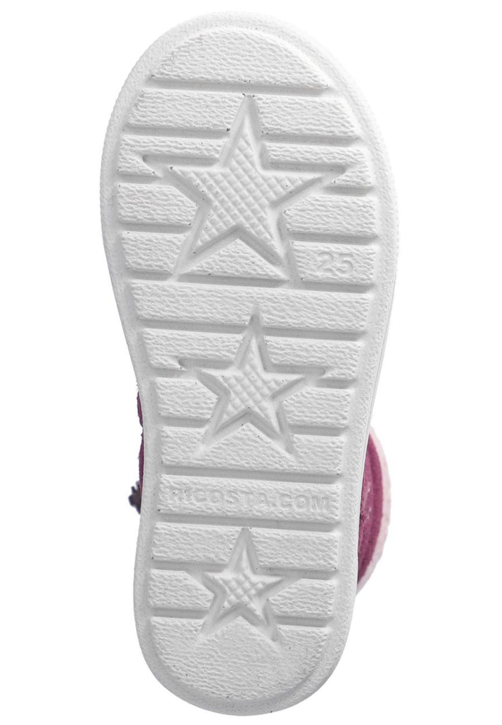 Ricosta Stiefel Leder/Textil Merlot Warmfutter