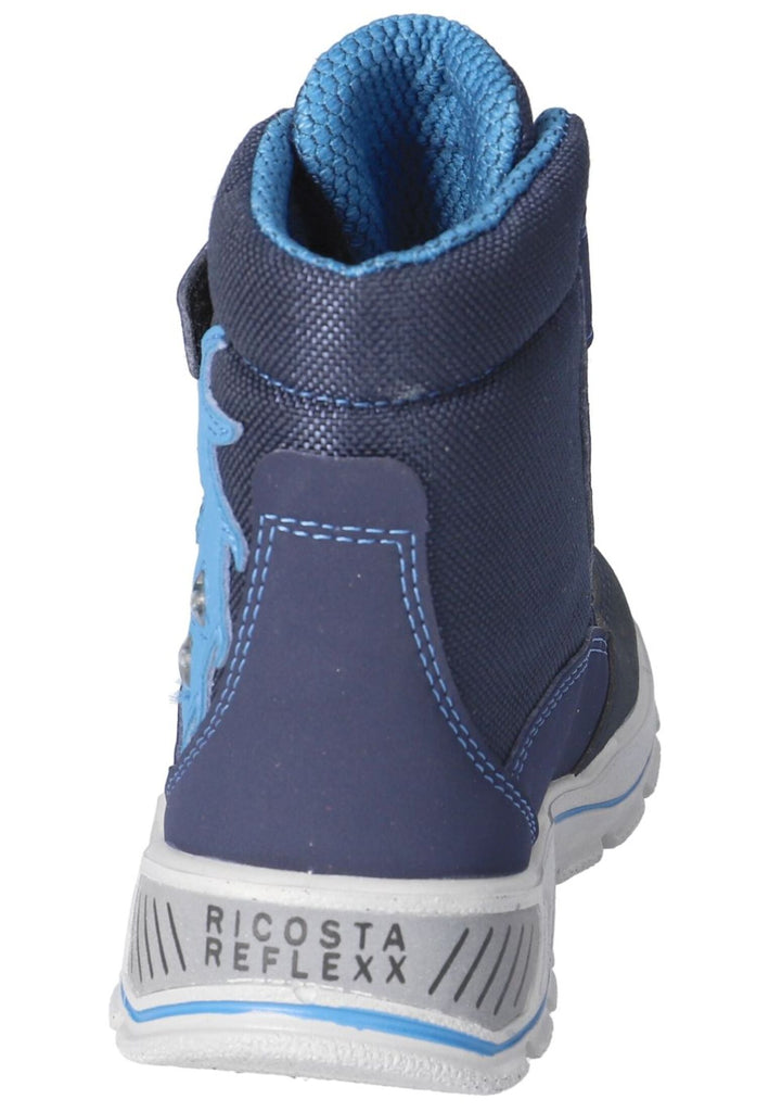 Ricosta Stiefel Lederimitat/Textil Ozean Warmfutter