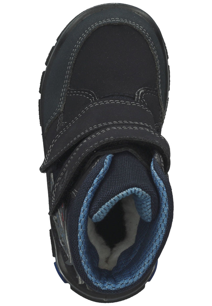 Ricosta Stiefel Lederimitat/Textil Ozean Warmfutter