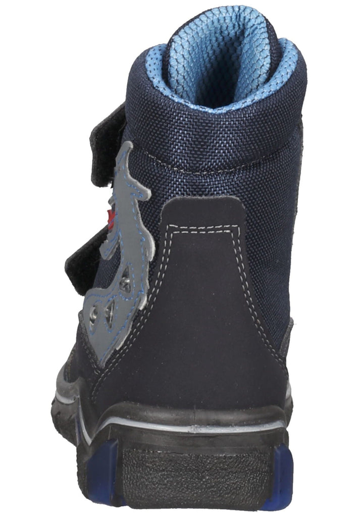 Ricosta Stiefel Lederimitat/Textil Ozean Warmfutter