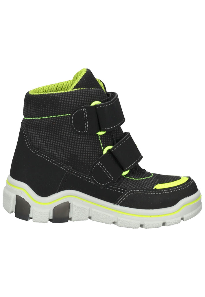 Ricosta Stiefel Lederimitat/Textil Schwarz Warmfutter