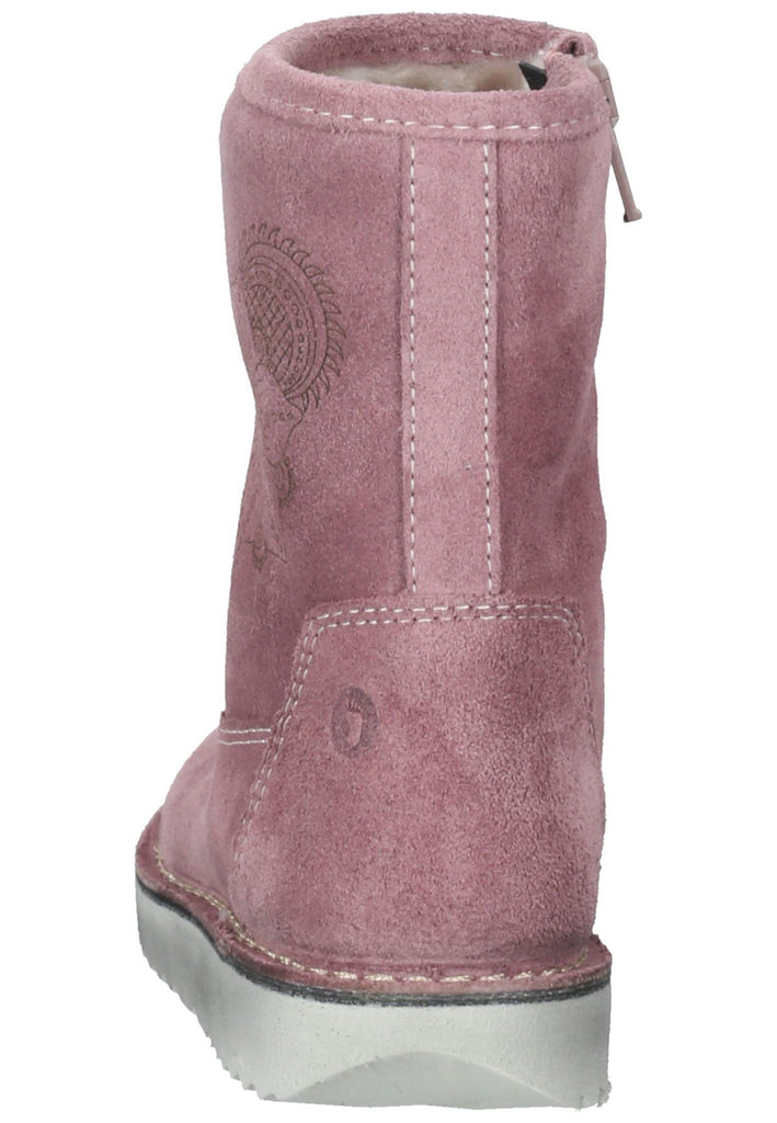 Ricosta Stiefel Veloursleder Rosa Warmfutter