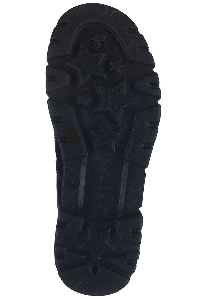 Ricosta Stiefelette Leder Schwarz Lack