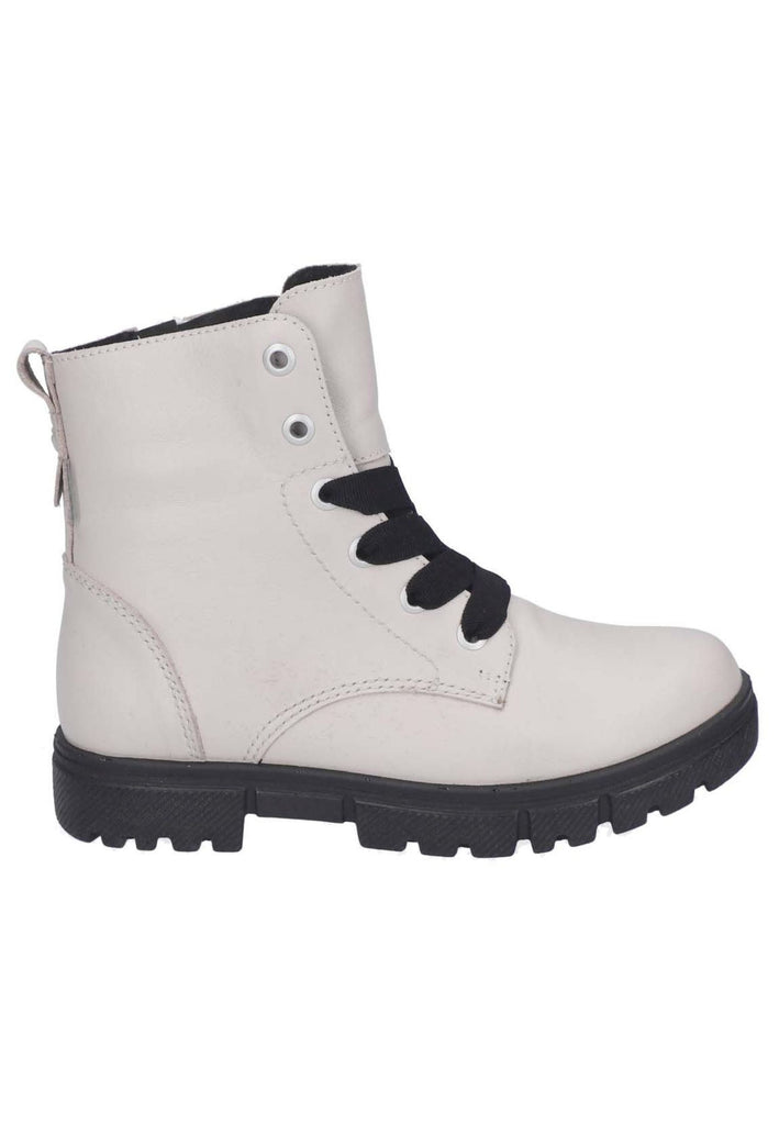Ricosta Stiefelette Leder Stein Warmfutter