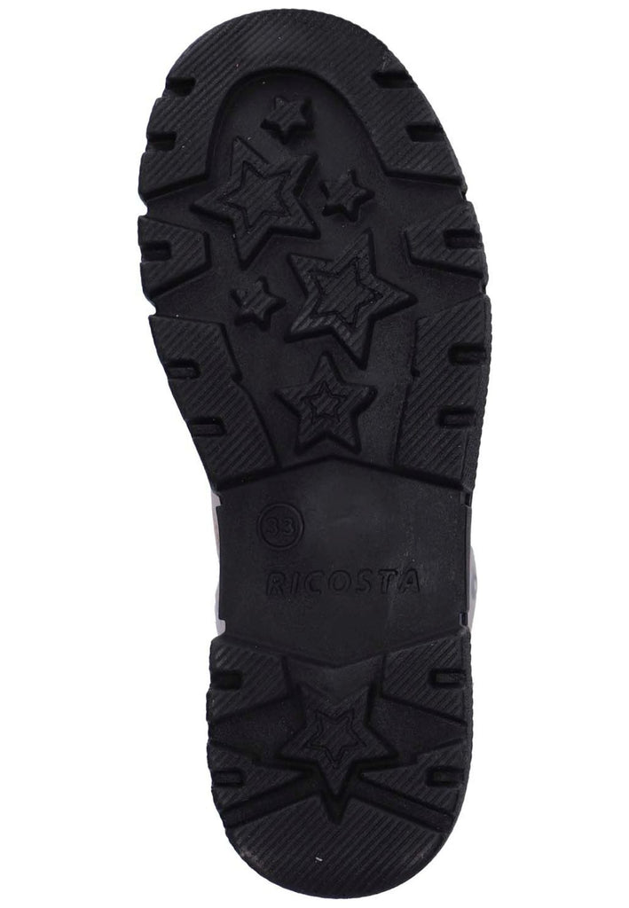 Ricosta Stiefelette Leder Stein Warmfutter