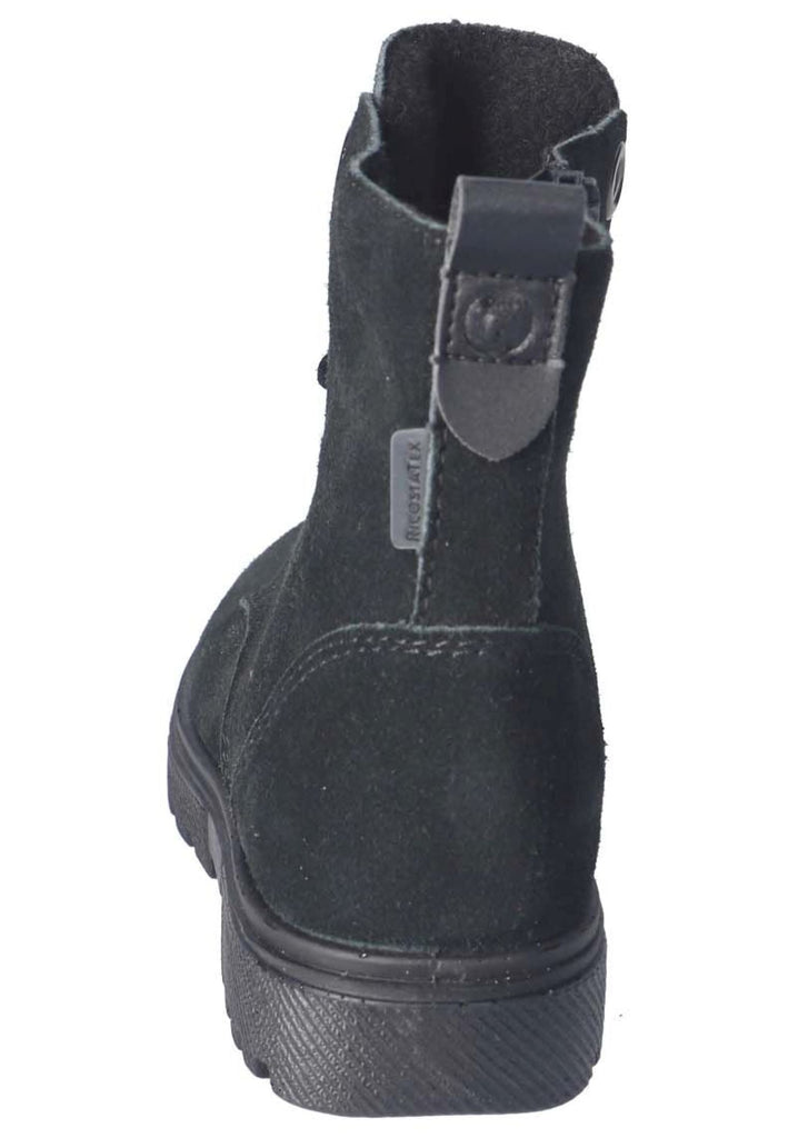 Ricosta Stiefelette Leder/Synthetik Schwarz Warmfutter