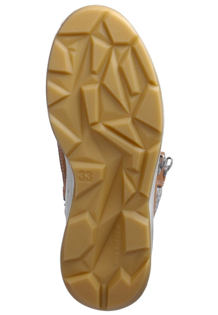 Ricosta Stiefelette Leder/Textil Curry Warmfutter