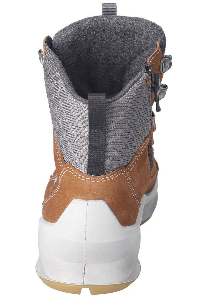 Ricosta Stiefelette Leder/Textil Curry Warmfutter