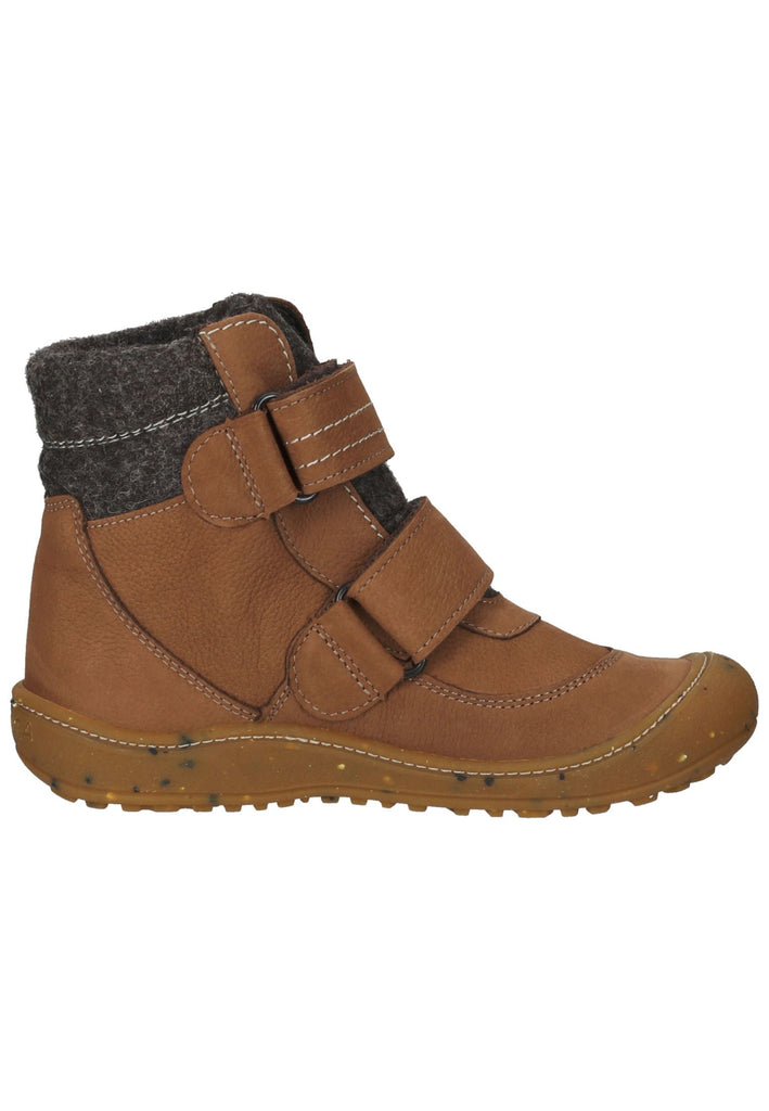 Ricosta Stiefelette Leder/Textil Curry Warmfutter