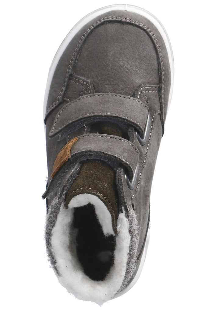 Ricosta Stiefelette Leder/Textil Grau Warmfutter