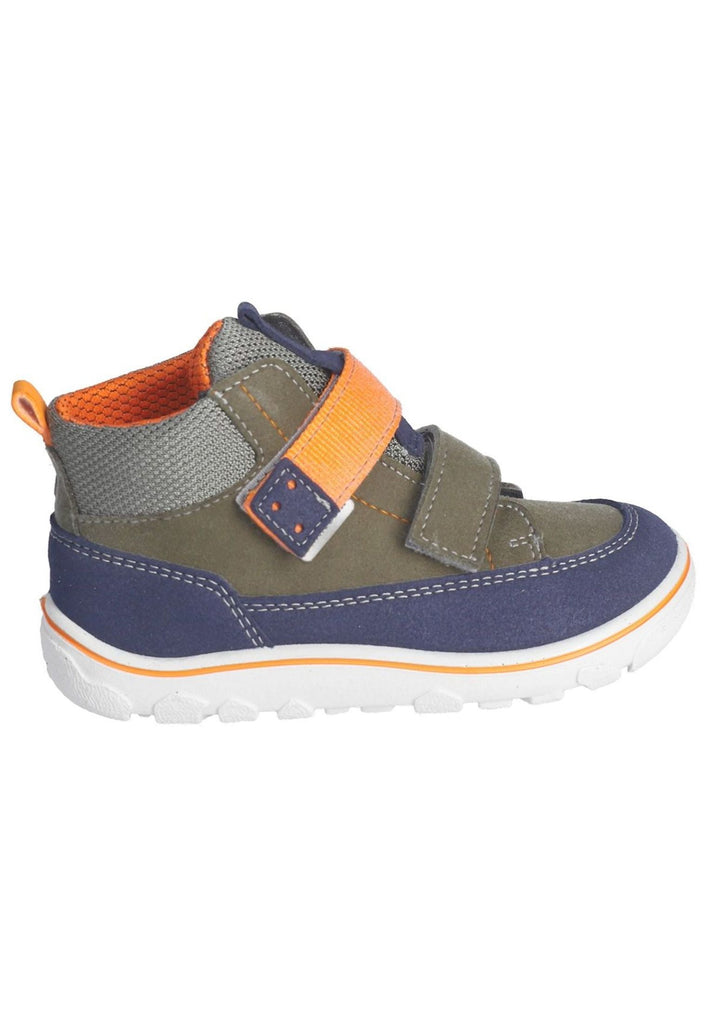 Ricosta Stiefelette Lederimitat/Textil Blau/Grün Warmfutter