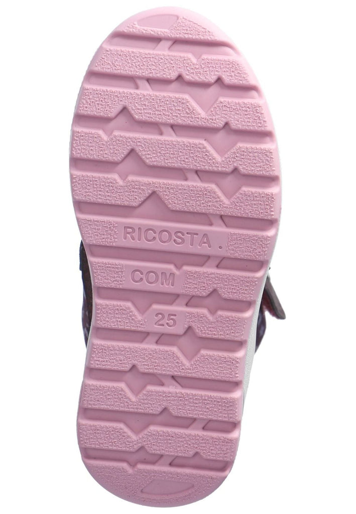 Ricosta Stiefelette Lederimitat/Textil Bordeaux Warmfutter