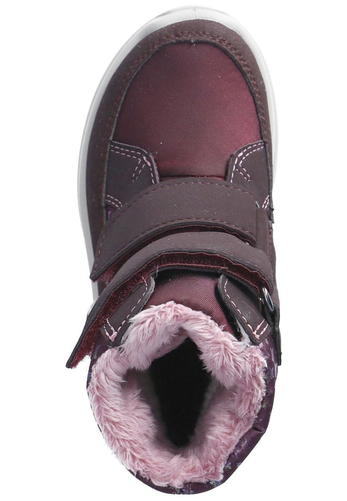 Ricosta Stiefelette Lederimitat/Textil Bordeaux Warmfutter