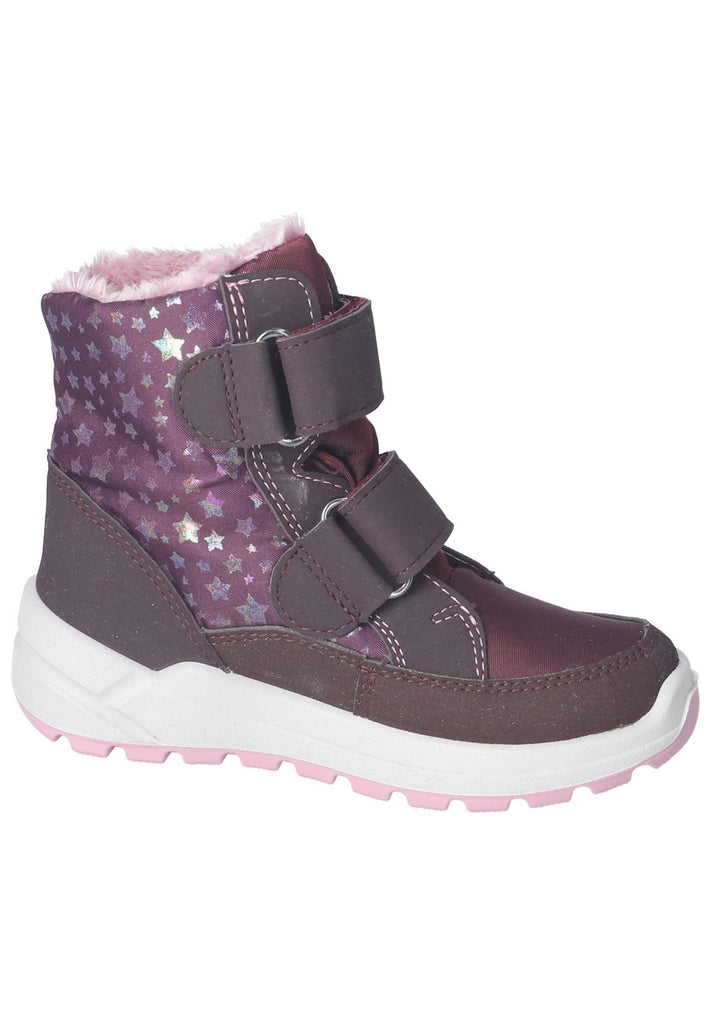 Ricosta Stiefelette Lederimitat/Textil Bordeaux Warmfutter