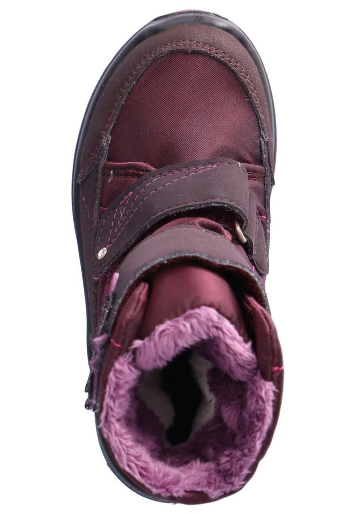 Ricosta Stiefelette Lederimitat/Textil Bordeaux Warmfutter