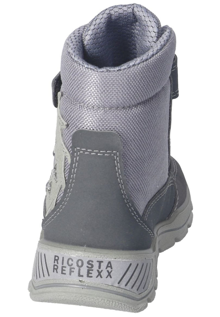 Ricosta Stiefelette Lederimitat/Textil Graphit Warmfutter