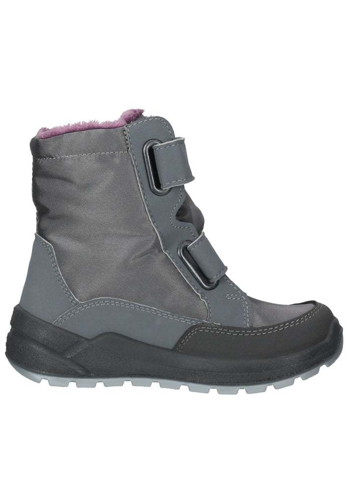 Ricosta Stiefelette Lederimitat/Textil Grau/Pink