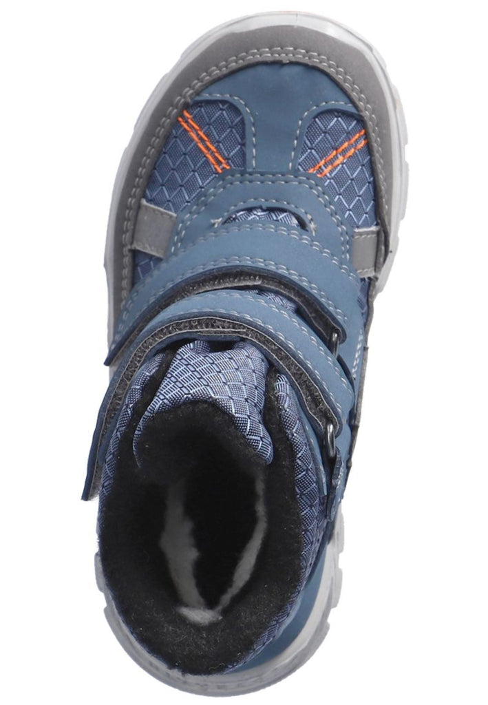 Ricosta Stiefelette Lederimitat/Textil Jeans Warmfutter